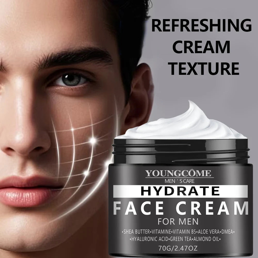 Men's Shea Butter Face Cream – Vitamin B5 & Hyaluronic Acid