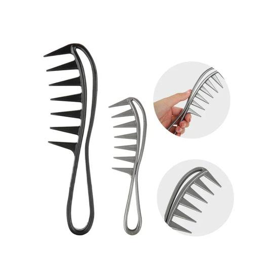 Wide Tooth Anti-Static Detangling Comb for Curly Hair Hair Detangling Comb Peaceful Pleasures Health and Wellness
