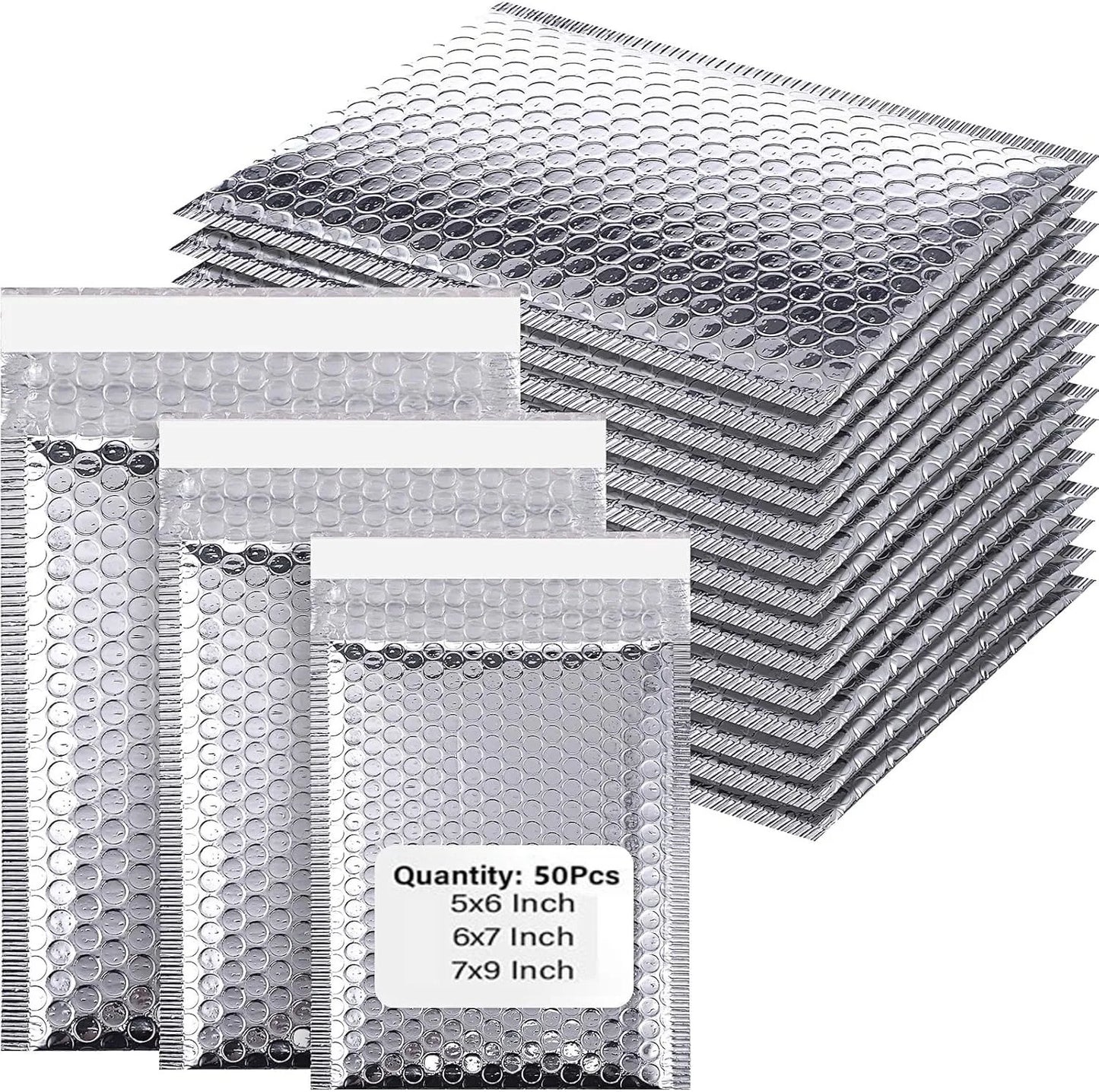 Silvery Bubble Envelope Shipping Packaging Supplies Packing Bag Bags