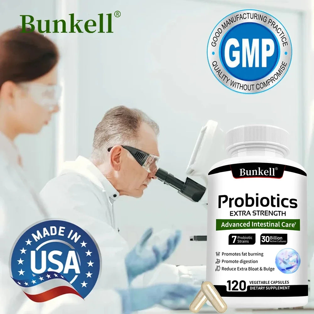 Probiotic Supplement - Helps Burn Fat Metabolism & Promotes Nutrient Digestion and Gut Health for Adult Men&Women Peaceful Pleasures Health and Wellness