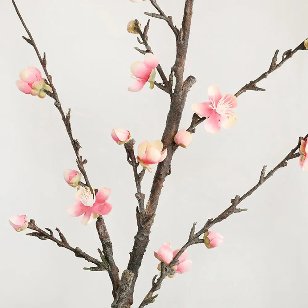Silk Plum Blossom Artificial Flower Branch | Wedding & Home Decor