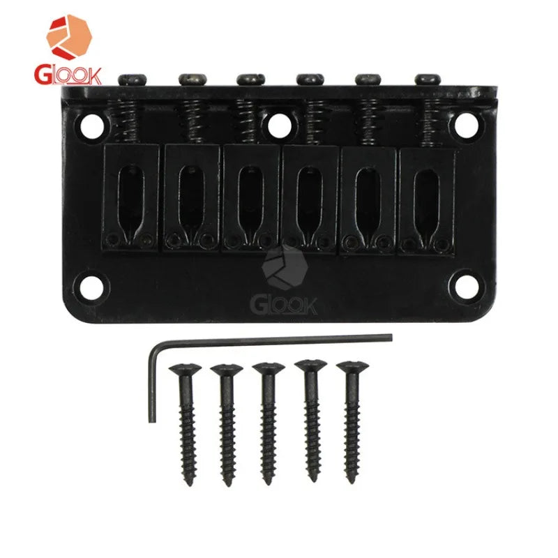 Electric Guitar Fixed Bridge String Plate Rear Wear Instrument