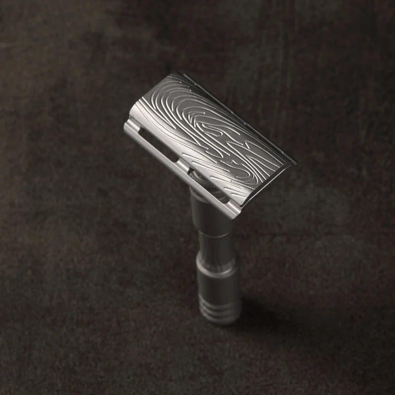 2026 YAQI Ghost Safety Razor 316 Stainless Steel Smooth Shaving Designed for Comfortable Experience Peaceful Pleasures Health and Wellness