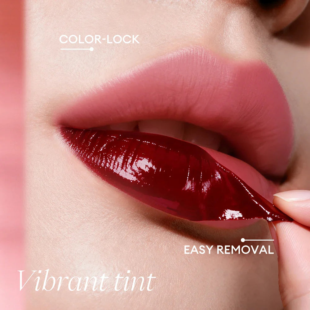 O.TWO.O Peel-Off Lip Stain | 48H Waterproof Matte Lip Tint