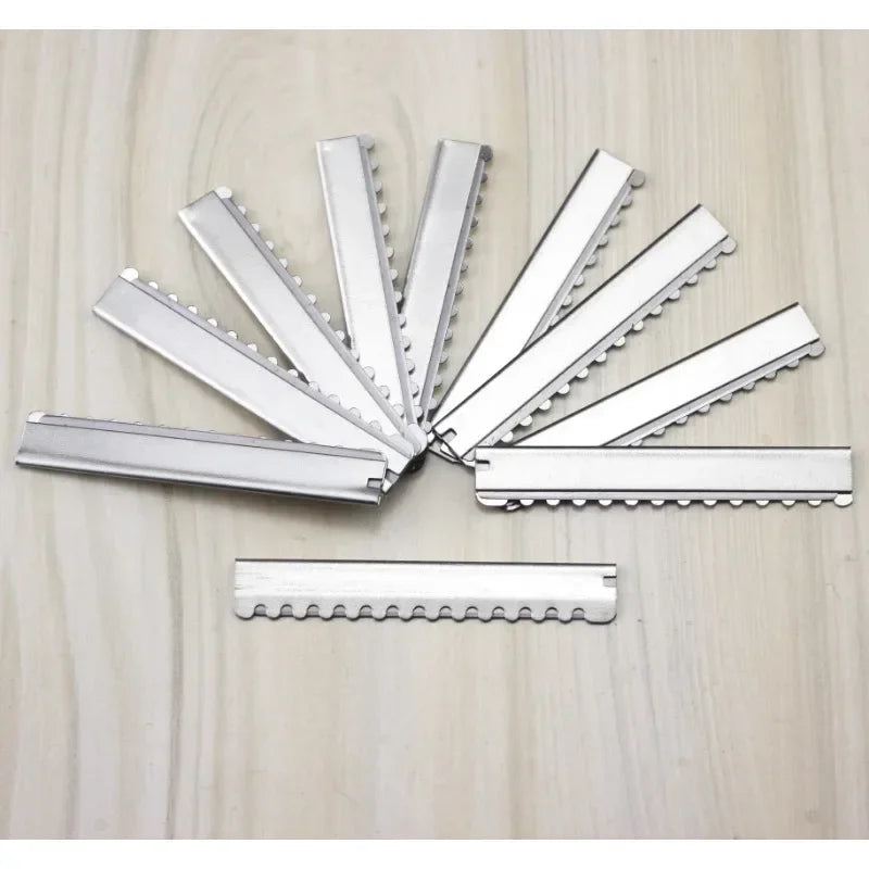 10/20pcs Safety Hair Knife Razor Blades Barber Stainless Steel Hairdressing Trimmer Thinning Cutting Blade Salon Shaving Blade Peaceful Pleasures Health and Wellness