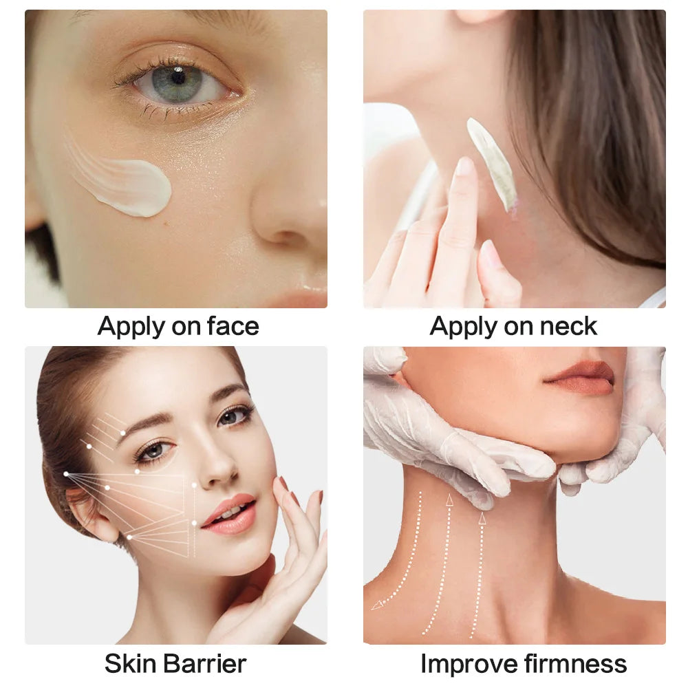 YOUNGCOME Collagen Hyaluronic Acid Skin Care Anti-Wrinkle Moisturizing Anti-Aging Night Shrink Pores Whitening Smooth Skin Care Peaceful Pleasures Health and Wellness