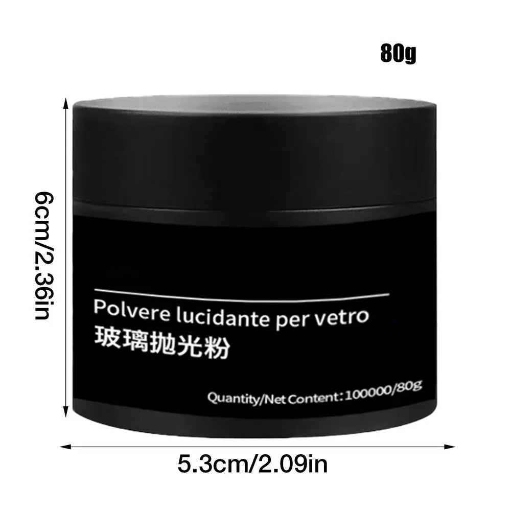 Cerium Oxide Glass Polishing Powder 80g – Car Window Scratch Remover