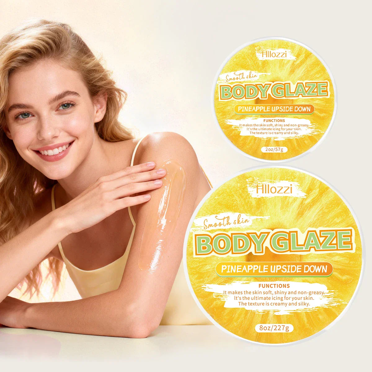 Body Glaze Moisturizing Cream – Brighten & Smooth Skin 227g