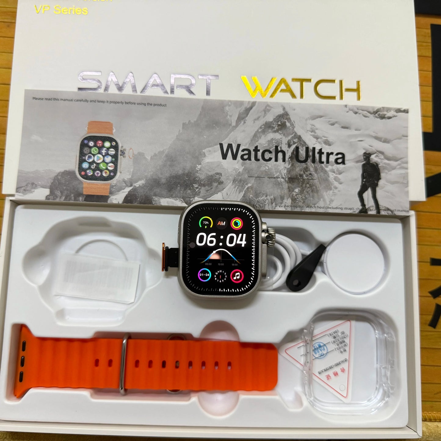 Zestbolt DW100 Pro+ 4G Smart Watch | 2.29" AMOLED, GPS, Touch ID