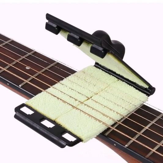 Guitar String Cleaning Maintenance Special Care Device Eraser Peaceful Pleasures Health and Wellness