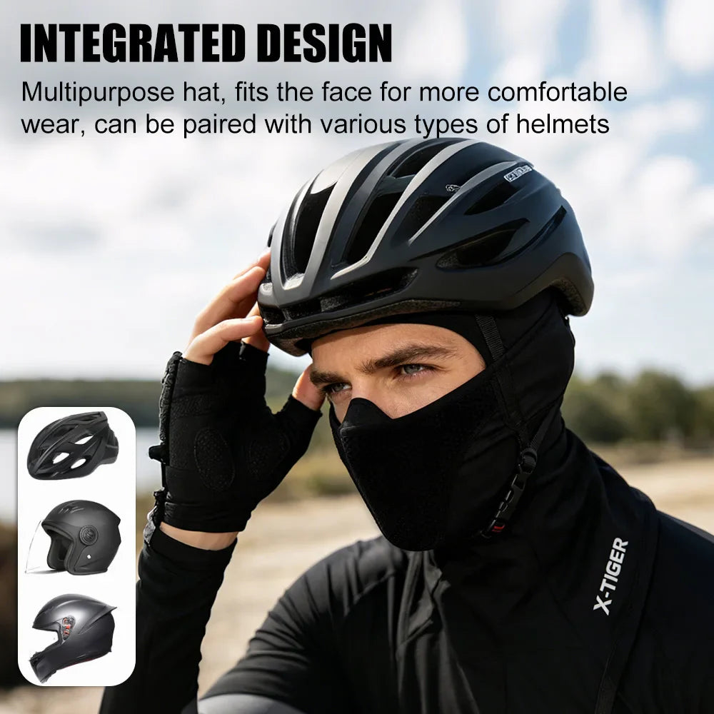 X-TIGER UPF50+ Cycling Balaclava Ice Silk UV Face Mask
