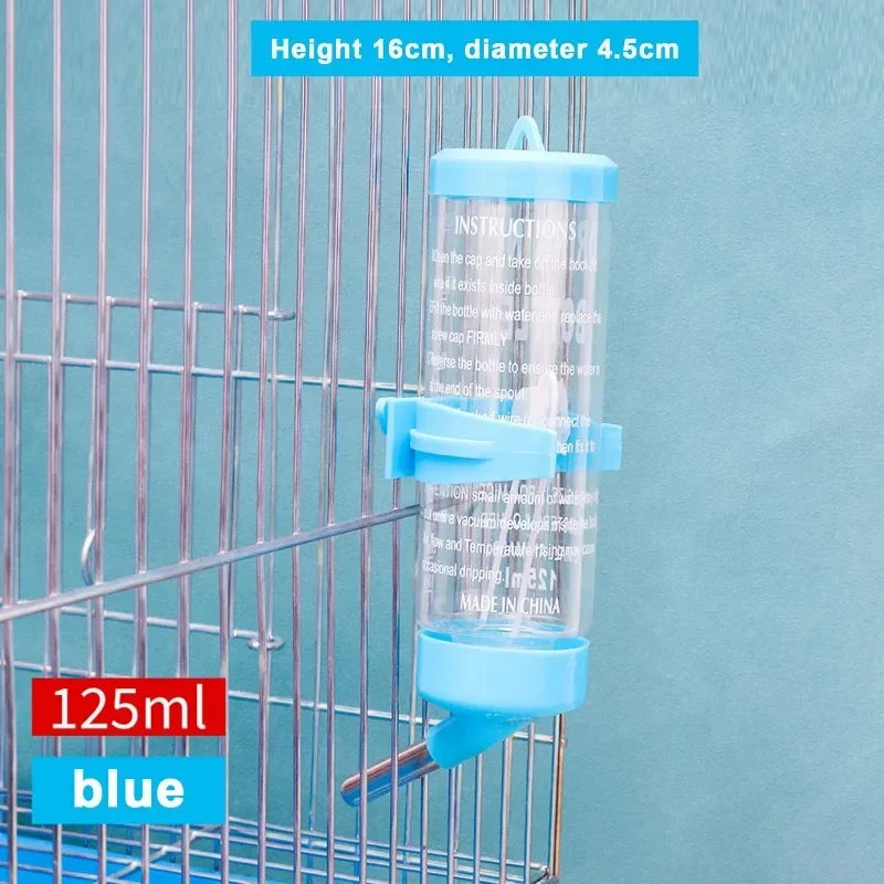 No-Drip Small Animal Water Bottle for Hamsters & Guinea Pigs