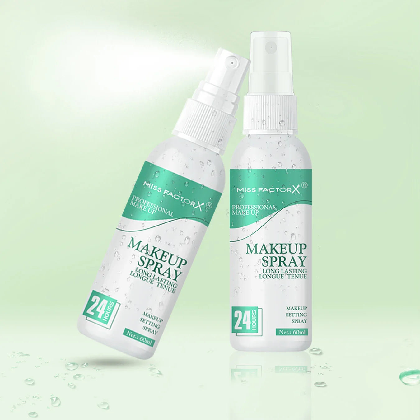 Waterproof Makeup Setting Spray Set – Long-Lasting Anti-Smudge