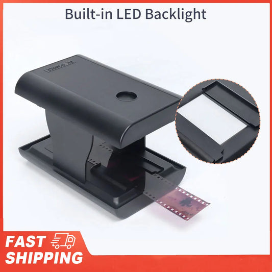Negatives Slides LED Backlight Mobile Film Slide Scanner APP Foldable Peaceful Pleasures Health and Wellness