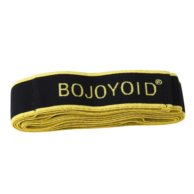 8-Section Digital Display Stretch Belt High Elasticity Yoga Pilates Dance Training Belt Adult Flexibility Exercise Tension Band Peaceful Pleasures Health and Wellness Yellow
