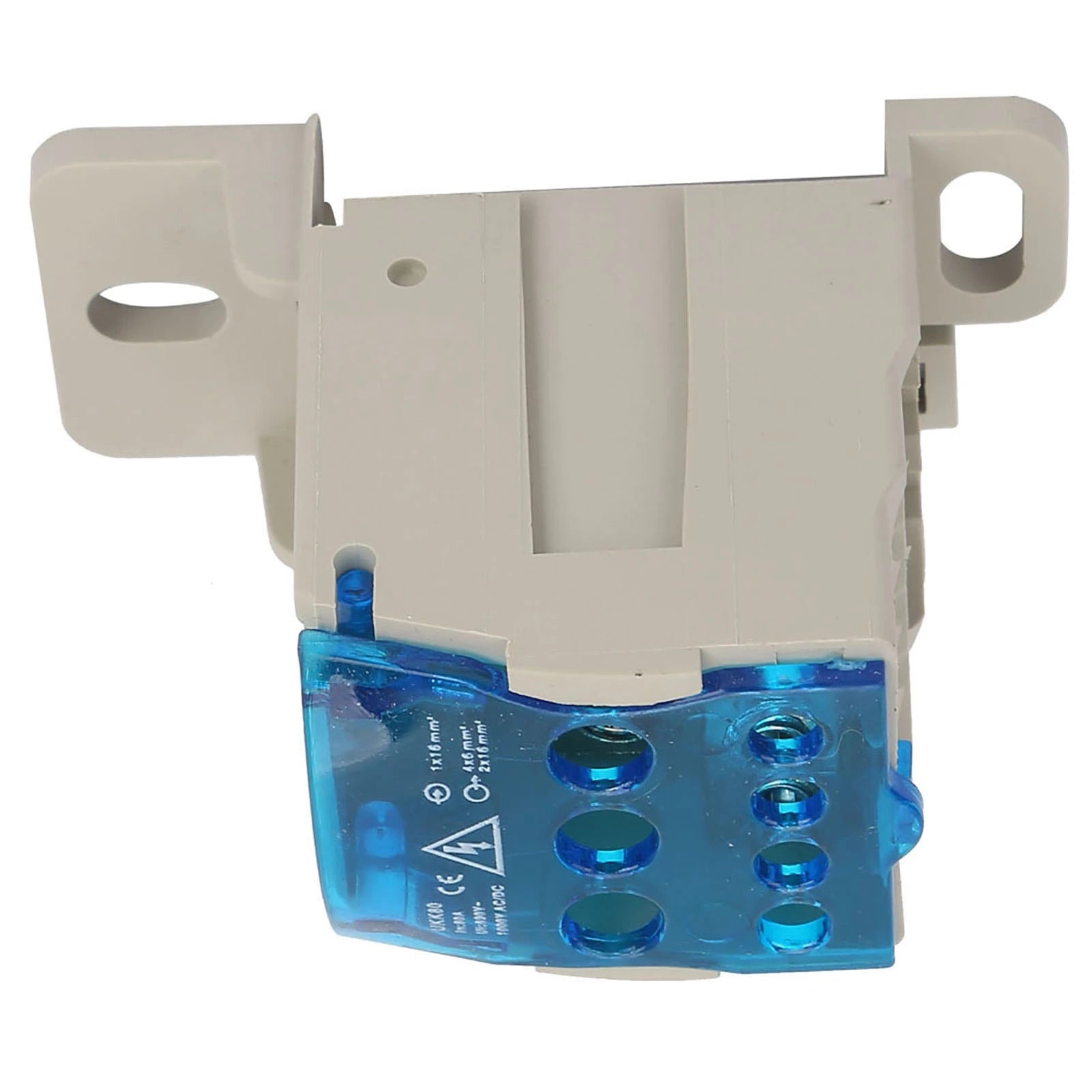 Din Rail Terminal Block Distribution Box Electric Wire Connector Power Junction Box UKK-80A Block Distribution Box Peaceful Pleasures Health and Wellness