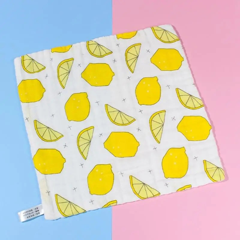 Soft 6-Layer Cotton Baby Bib & Face Towel | Quick Absorbent