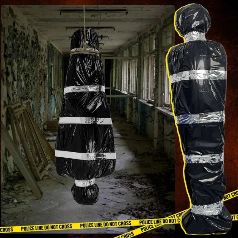 Halloween Corpse Body Bag Prop | Haunted House Horror Decor