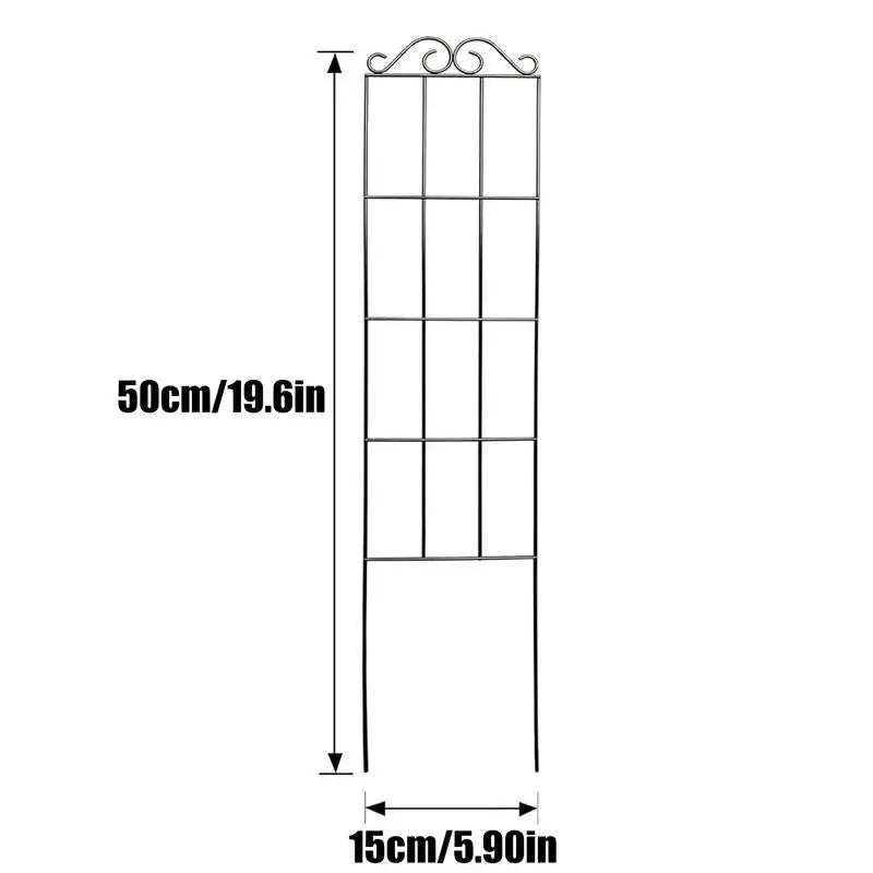 Metal Plant Trellis for Potted Plants – Vine Climbing Support Stake