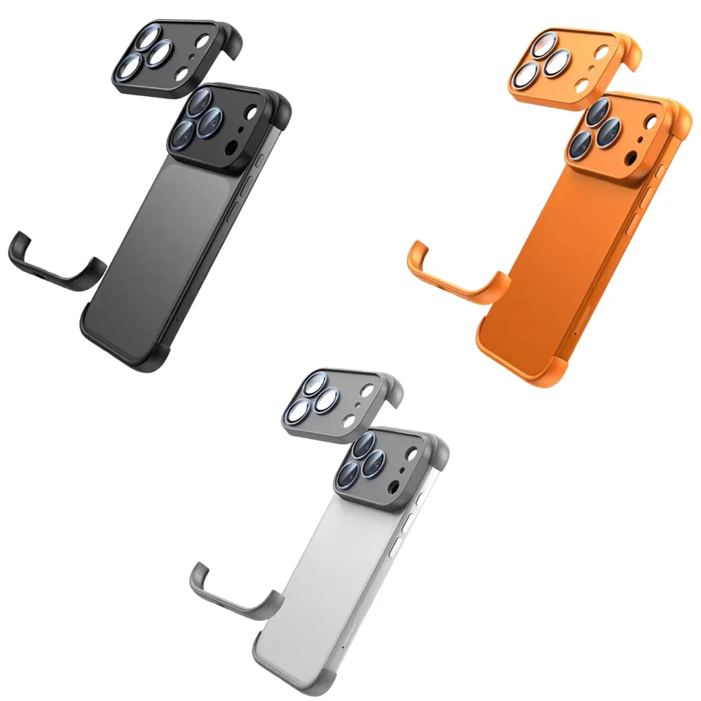 Silicone Bumper Case with Lens Protector for iPhone 17 Series