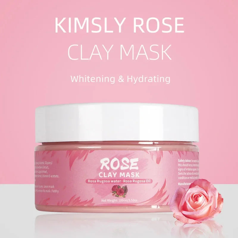 LAIKOU Turmeric Rose Avocado Clay Mud Face Mask | Moisturizing