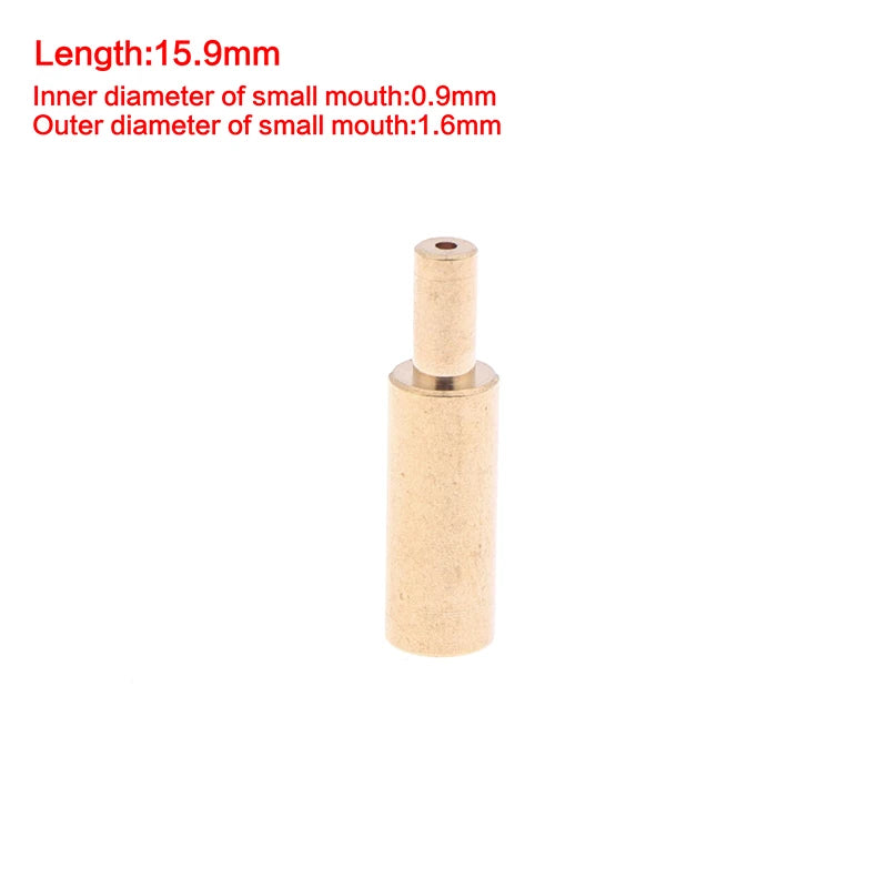 Reusable Brass Butane Gas Adapter Nozzle for Lighter Refill