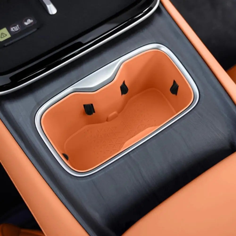 For Changan Deepal S05 Car Central Control Wireless Charging Silicone Pad Central Storage Dustproof Mat Organizer Acccessories Peaceful Pleasures Health and Wellness