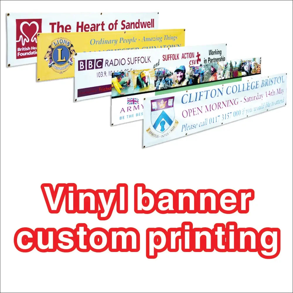 Custom Full Color Banner – Vinyl or Fabric Indoor Outdoor Sign