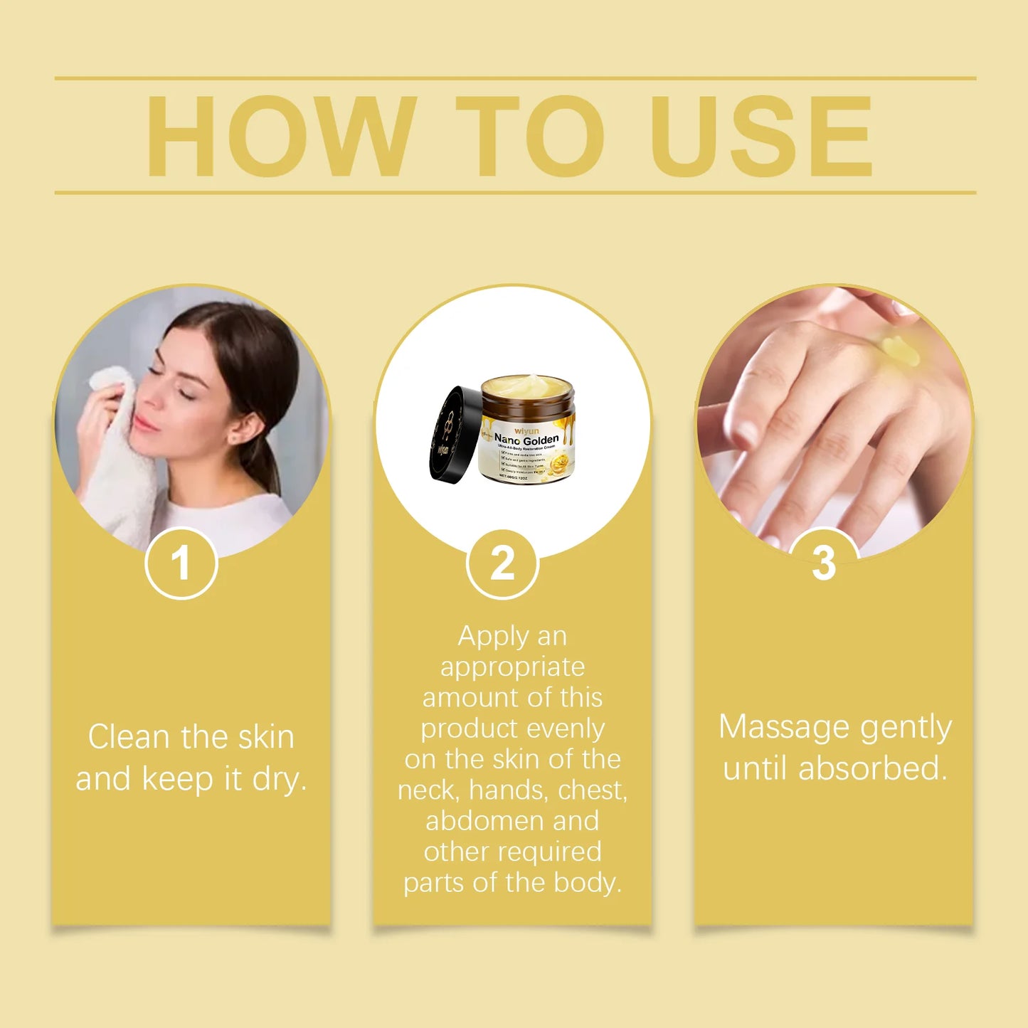 WIYUN Collagen Firming Body Cream – Tighten, Brighten & Moisturize