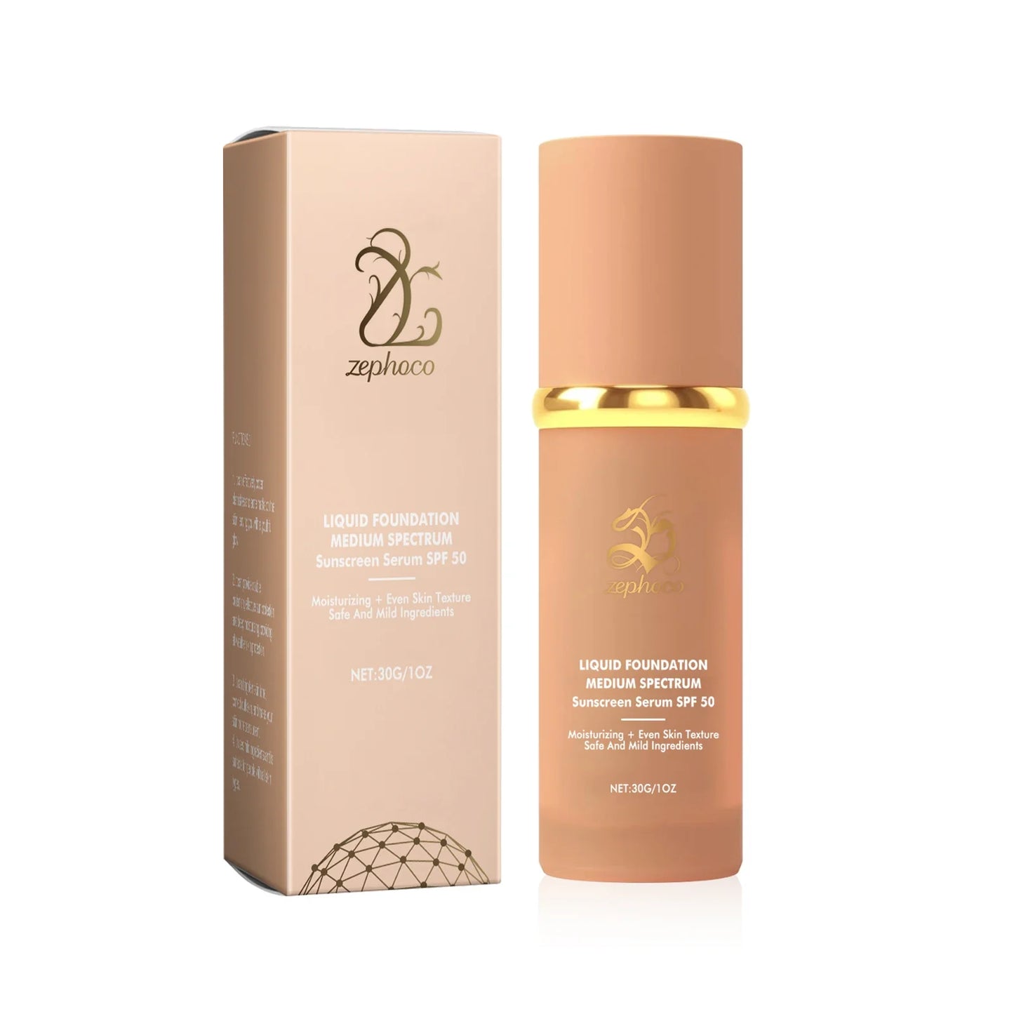 Moisturizing Liquid Foundation – Radiant, Matte & Long-Lasting