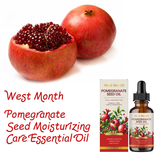 WEST MONTH 60ml Pomegranate Seed Oil | Moisturizing Body Skin Care