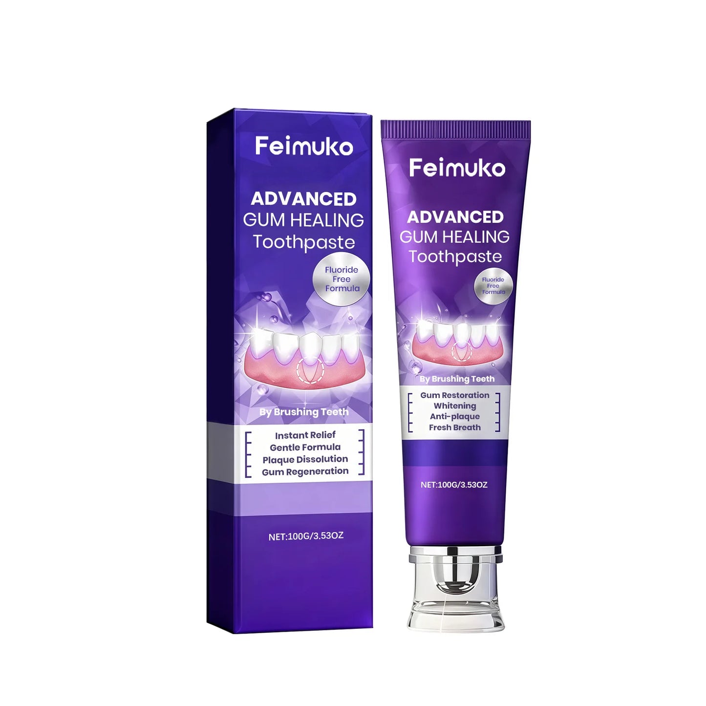 Feimuko Whitening Toothpaste – Plaque, Gum Care & Fresh Breath