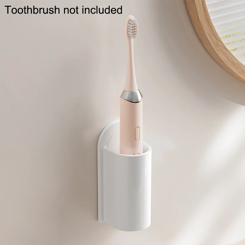 Wall Mounted Electric Toothbrush Holder – Punch-Free Toothbrush Wall Holder Peaceful Pleasures Health and Wellness B