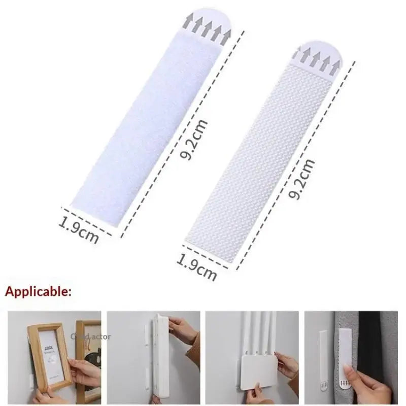 Heavy Duty Removable Double-Sided Mounting Strips 4/12 Pack
