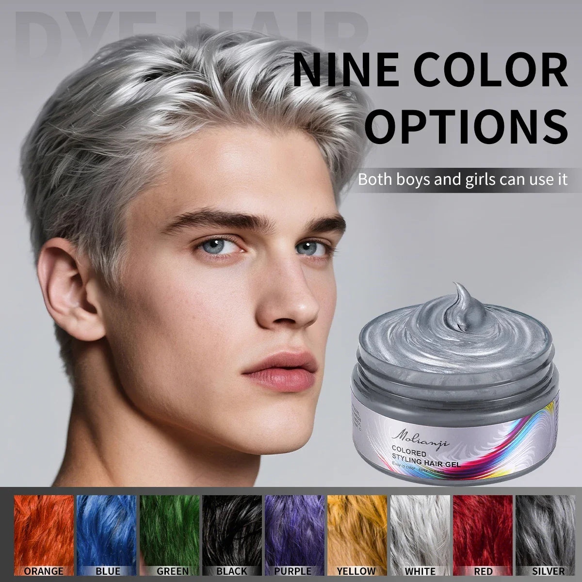 Hair Color Wax – Long-Lasting Styling Dye for Men & Women
