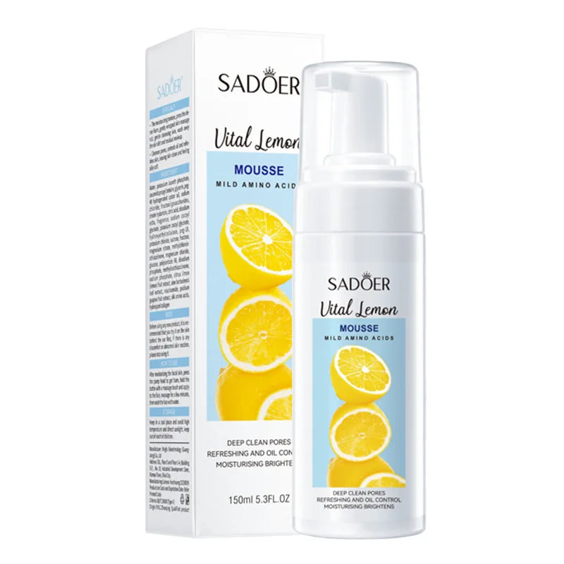 SADOER Fruit Vitamin C Foaming Face Wash – Anti-Wrinkle
