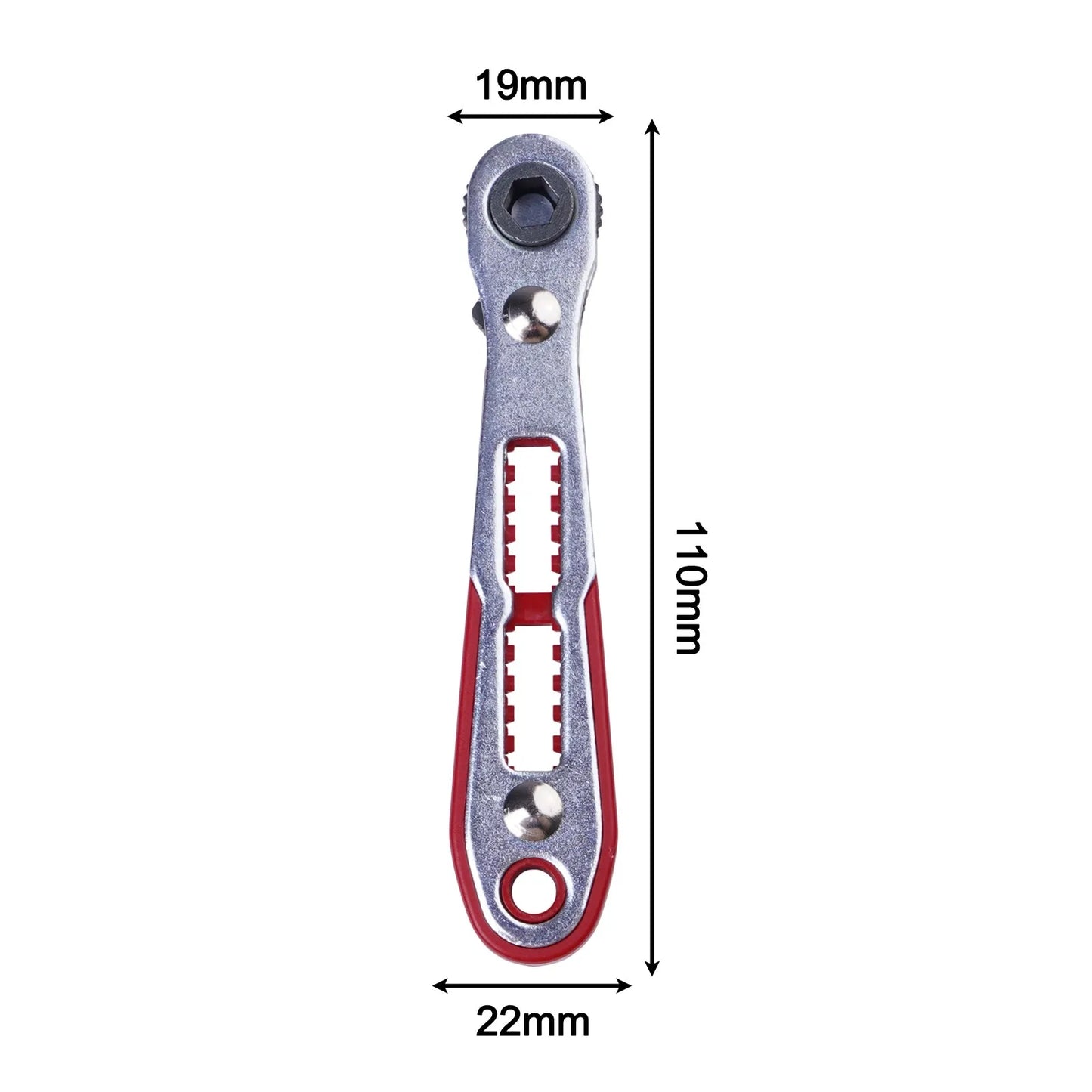 Mini Magnetic Ratchet Wrench 1 4 Hex Shank Screwdriver Bits Square