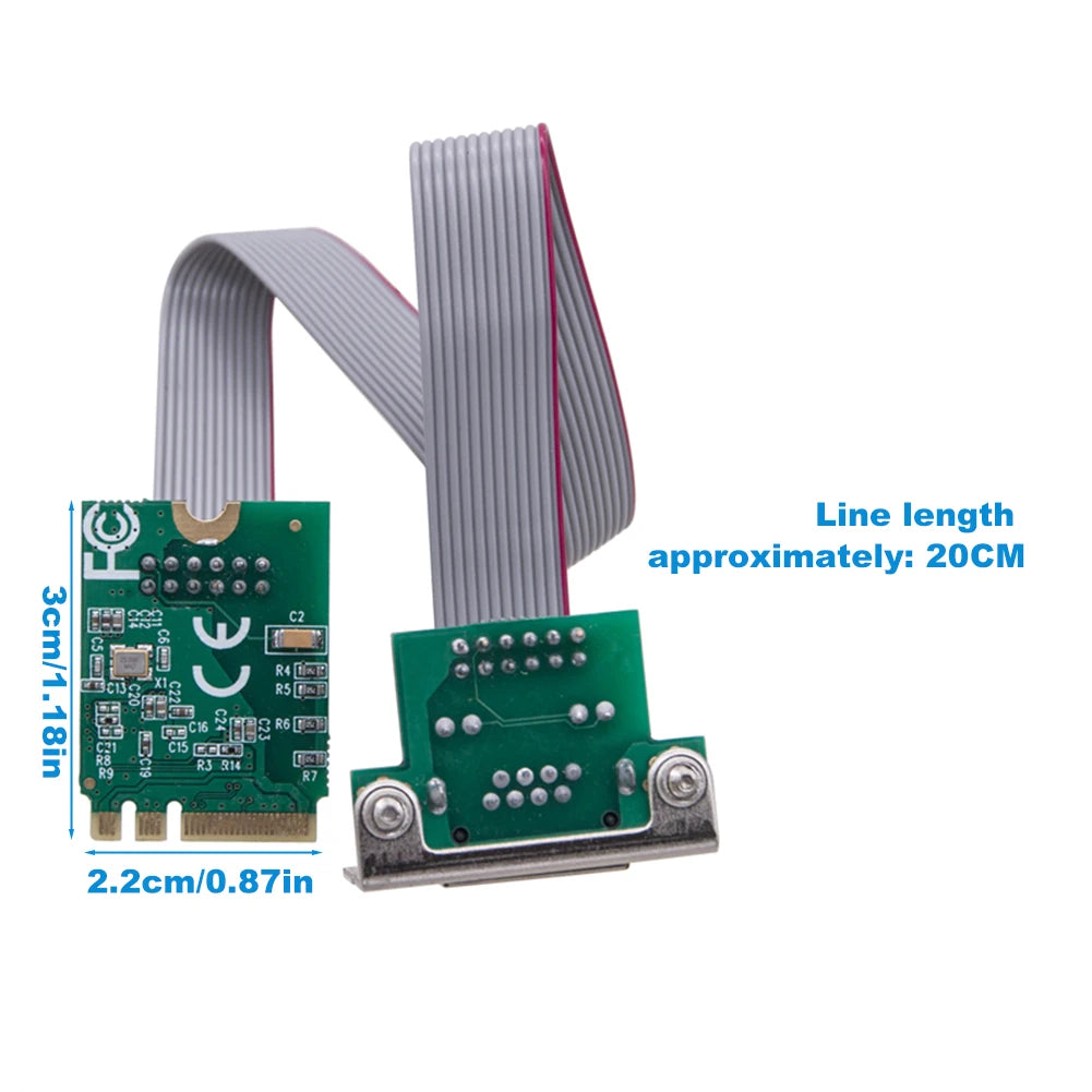 M.2 A+E KEY 2.5G Ethernet LAN Card – Gigabit Network Adapter Peaceful Pleasures Health and Wellness