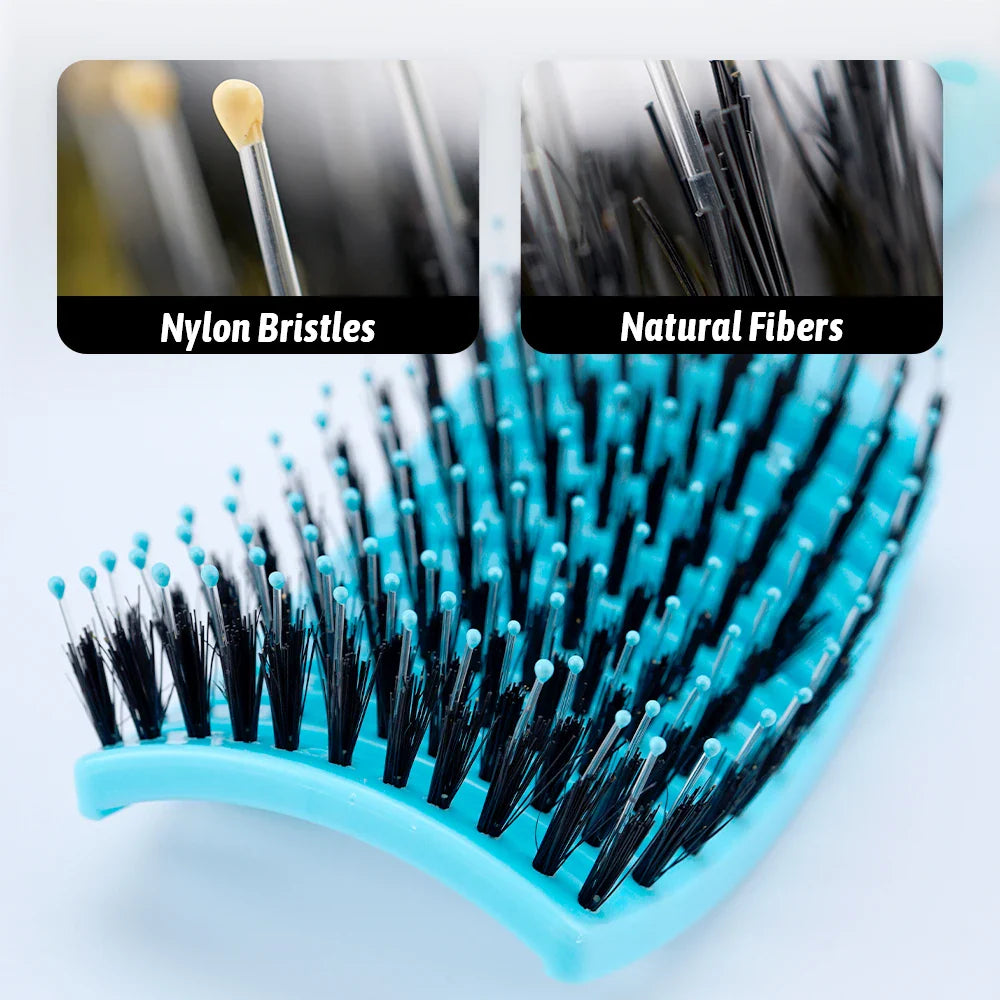 Vented Hair Styling Brush – Anti-Static, Ergonomic Blow-Dry Brush