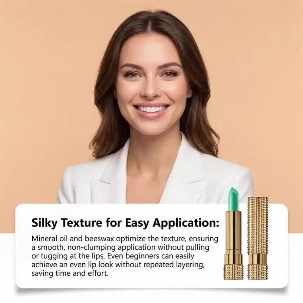 Color Changing Lipstick – Beeswax & Hyaluronic Acid