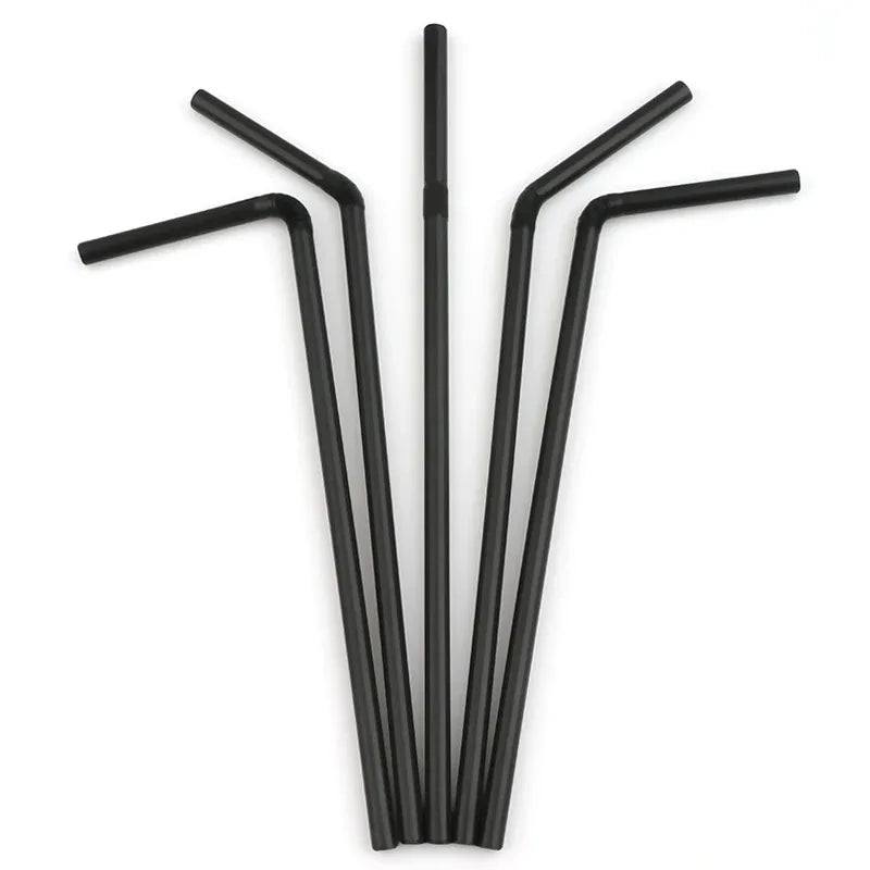Colorful Flexible Drinking Straws 50–1000 Pcs | Party & Kitchen