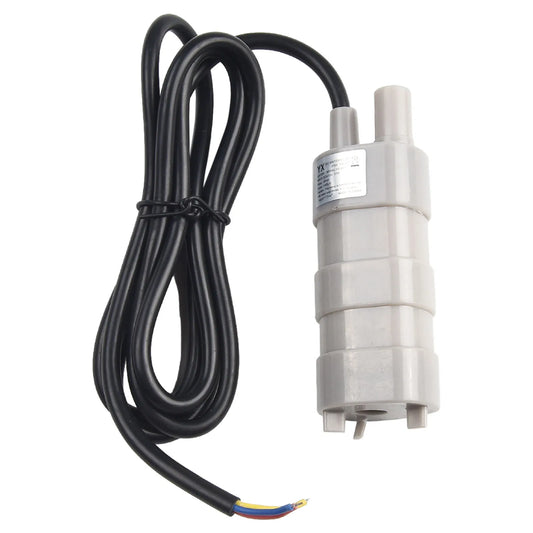 H 12V Submersible Water Pump Garden Sprinklers Lawn Motorhome Pond Peaceful Pleasures Health and Wellness Black 1