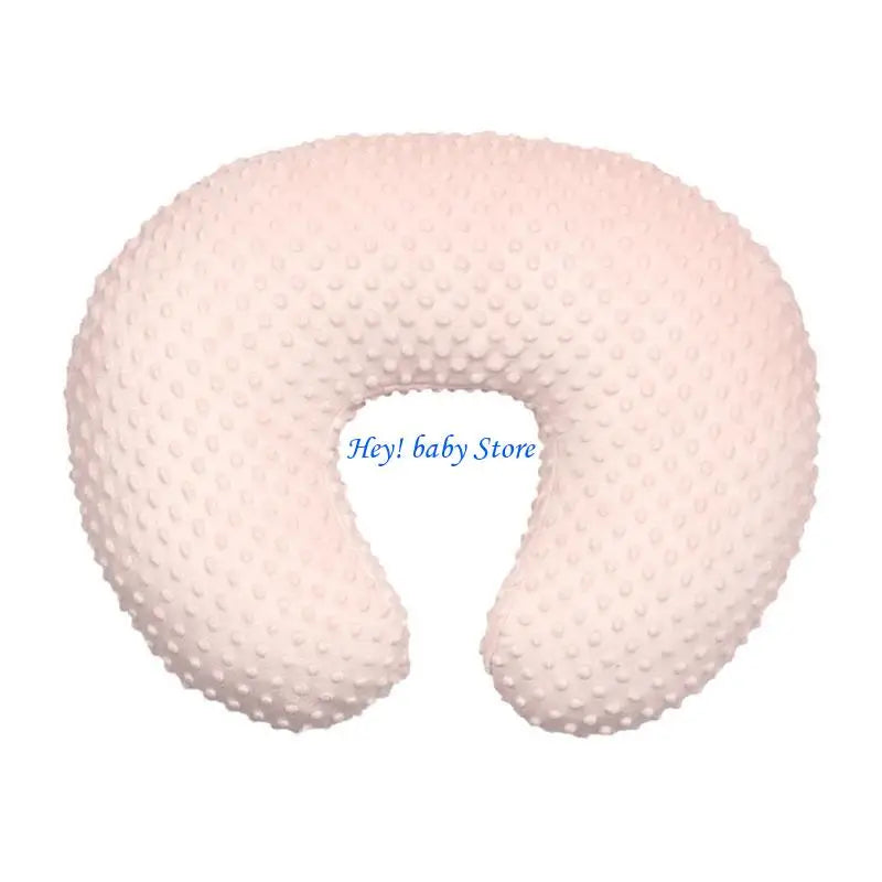 Nursing Pillow Cover Newborn | Soft Plush, Removable & Washable