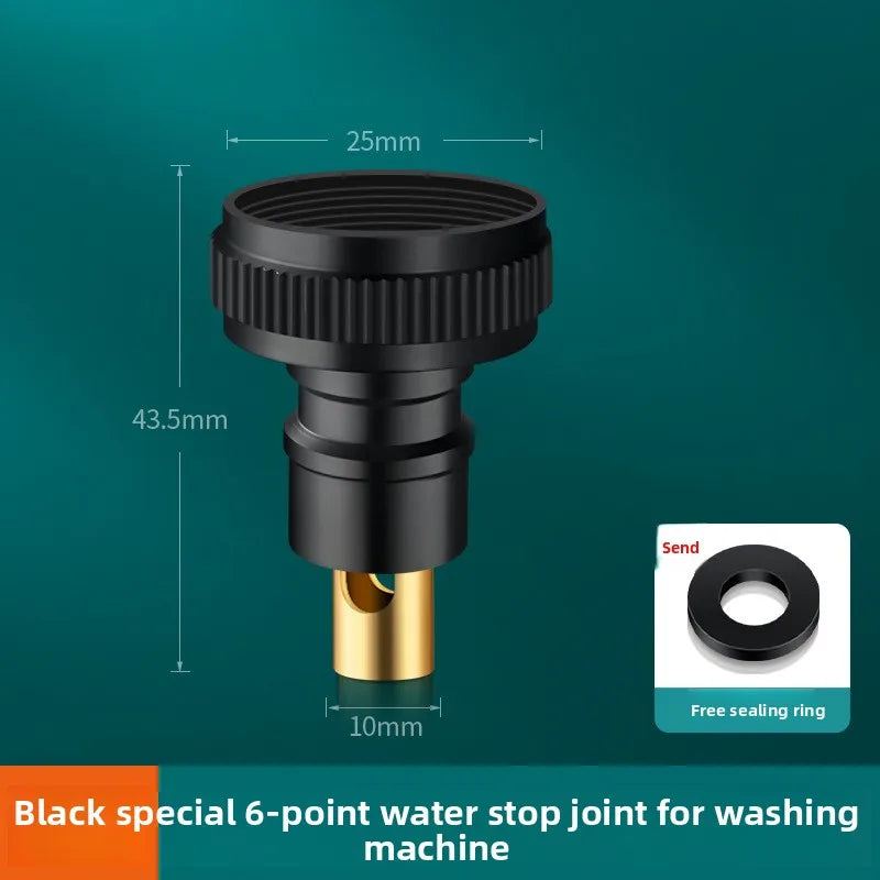 3/4" & 1/2" Thread Faucet Hose Tap Water Quick Connector