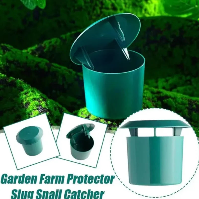 Animal Pest Repeller Gintrap Tools Slug House Snail Trap Catcher Snail Cage Garden Farm Protector Eco-friendly Reject Peaceful Pleasures Health and Wellness
