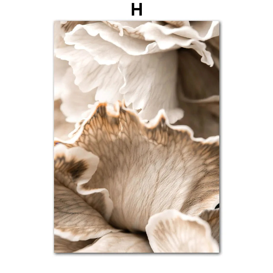 Mountain Deer Winter Landscape Canvas Wall Art | Unframed Print