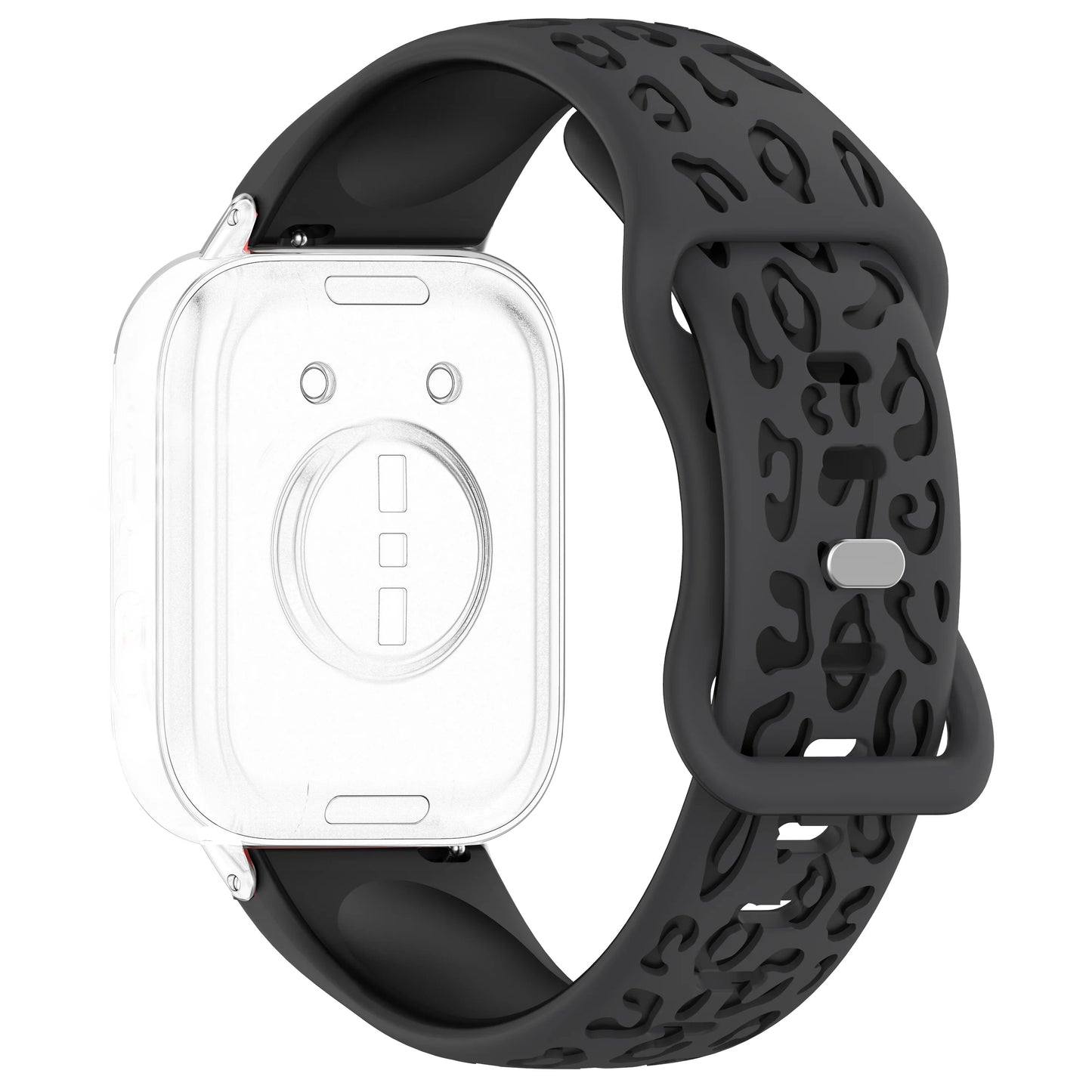 Silicone Leopard Watch Band 18/20/22mm – Amazfit, Samsung, Huawei