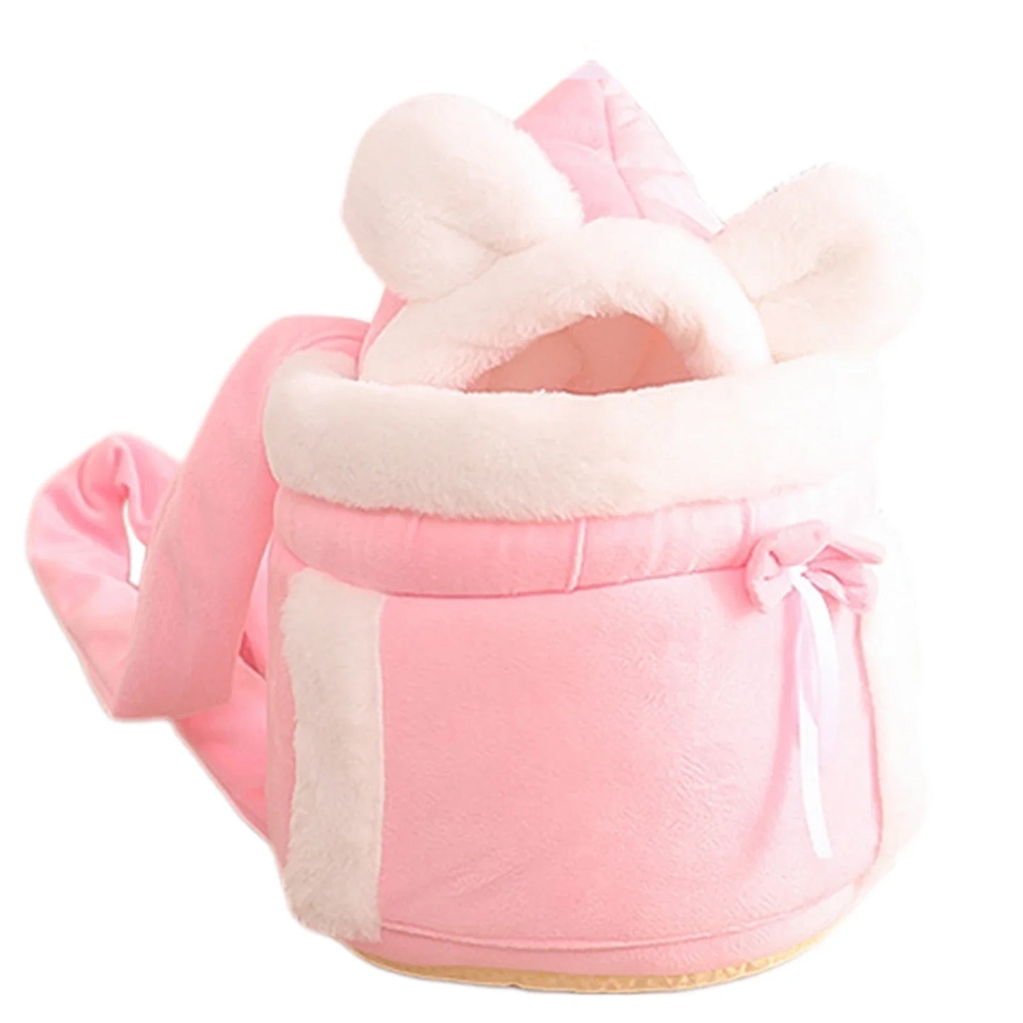 Cozy Plush Cat Carrier Backpack | Warm Travel Bag for Pets