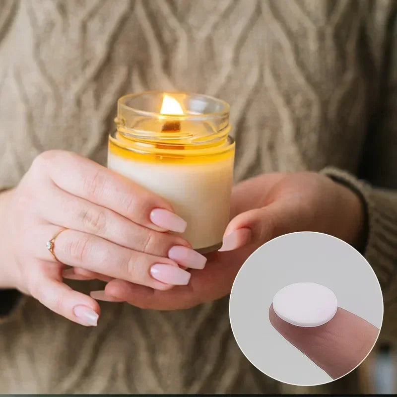 Candle Wick Centering Stickers | DIY Candle Making Supplies