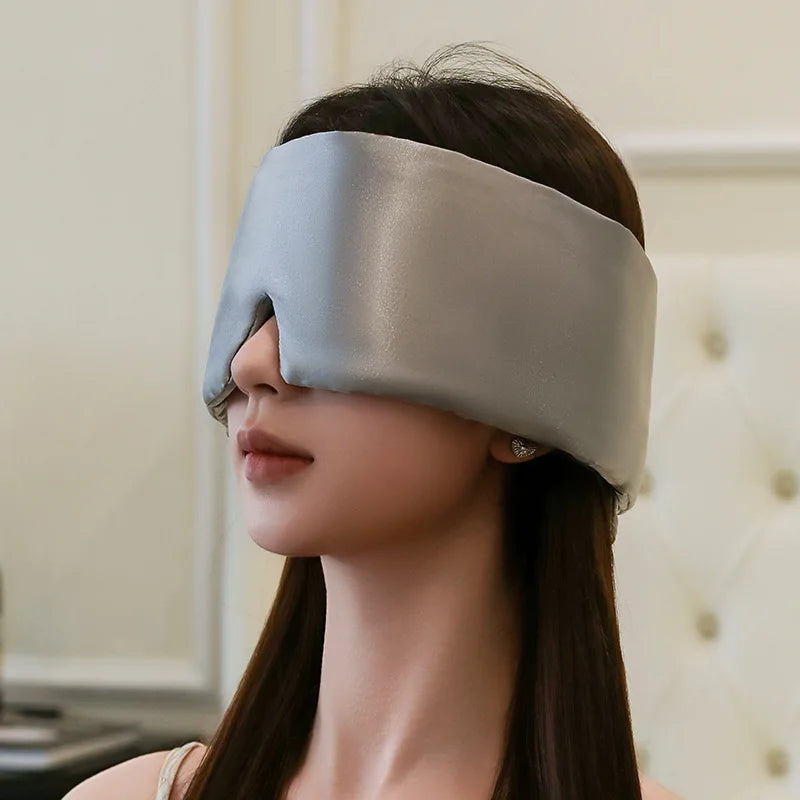 Soft Padded Sleep Eye Mask – Light Blocking Travel Aid